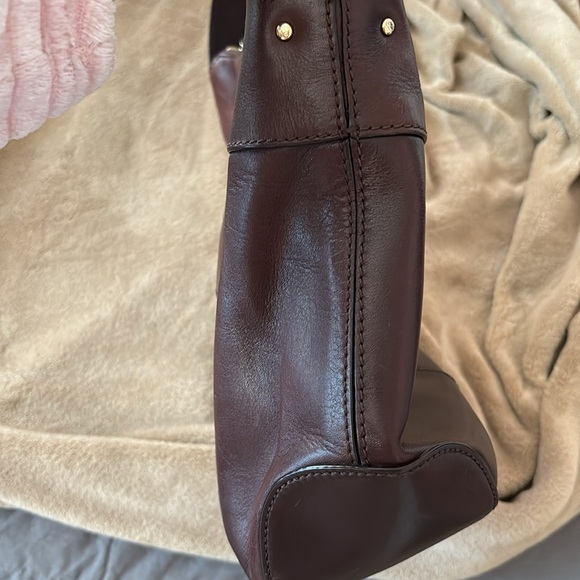 Kate Spade Vintage dark brown leather shoulder bag. Excellent condition. - Picture 5 of 8